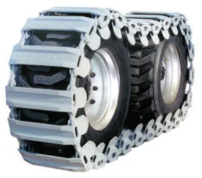 11.1F0S46  Loegering F Series Trailblazer Over The Tire (OTT) Steel Tracks, 10-16.5 Tires