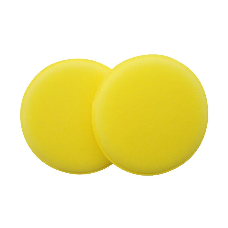 12Pcs Car Polishing Pads Polish Soft Foam Applicator Pads Practical Sponge Wax for Clean Car Vehicle Auto Glass