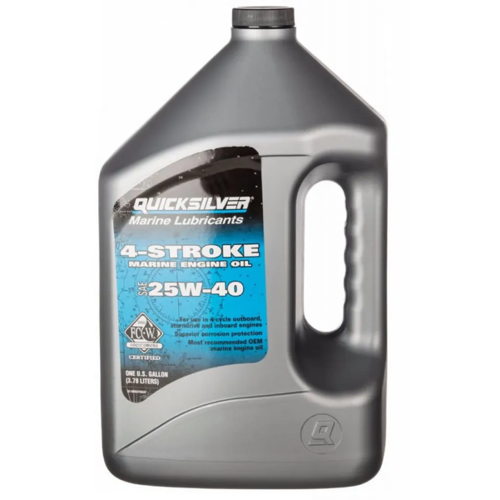 4-Stroke O/B & I/B Motor Oil - 25W-40 4Litre