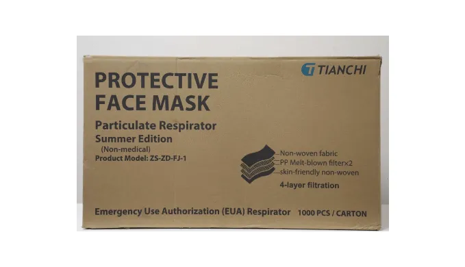 40-Pack: KN95 Individually Wrapped Lightweight Breathable Non-Medical Face Masks - CDC EUA Approved - Ships Quick!