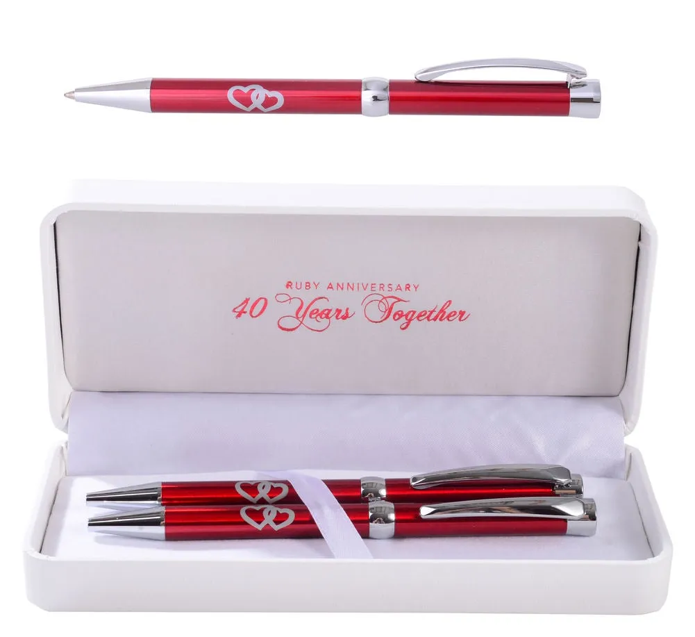 40TH ANNIVERSARY PEN SET