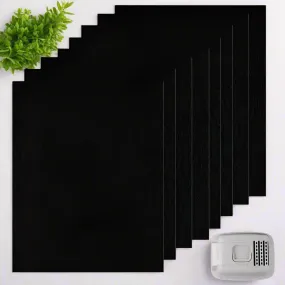 8Pcs Charcoal Filter Pads for Household Trash Cans