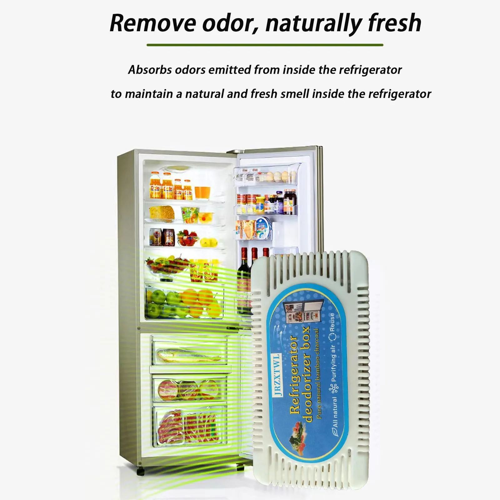 Activated carbon deodorizers are suitable for homes, refrigerators, wardrobes, and cars - a set of 5, used for deodorization, moisture-proof, and formaldehyde removal