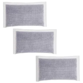 Activated Charcoal Odor Absorber, Trash Can Deodorizer, Diaper Pail Deodorizer, Odor Filter Refill Compatible with iTouchless Trash Cans 8 Gallon & Larger 3 pack 2.33 Ounce (Pack of 3)