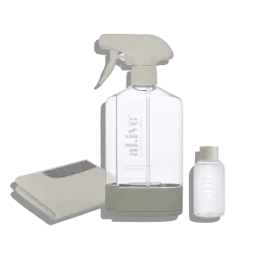 Al.ive Body All Purpose Kit Forever Bottle, Station, Concentrate & Cloth