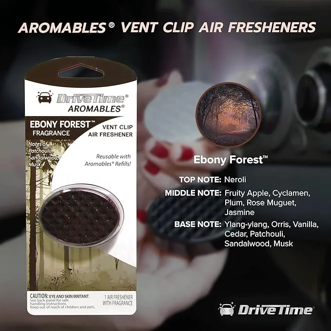 Aromables® Vent Clip Car Air Freshener - (3-Pack Bundle Options)
