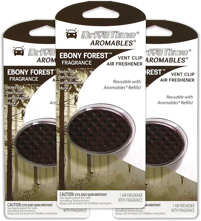 Aromables® Vent Clip Car Air Freshener - (3-Pack Bundle Options)
