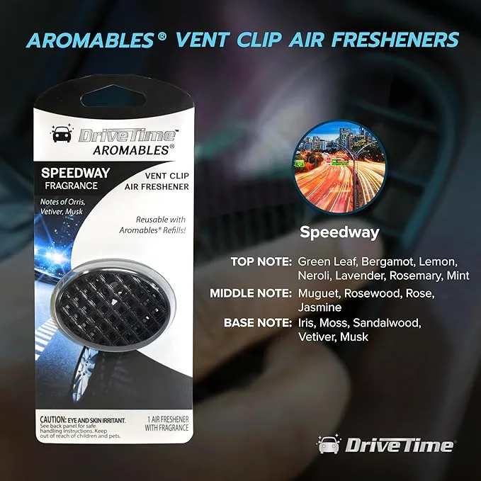 Aromables® Vent Clip Car Air Freshener - (3-Pack Bundle Options)