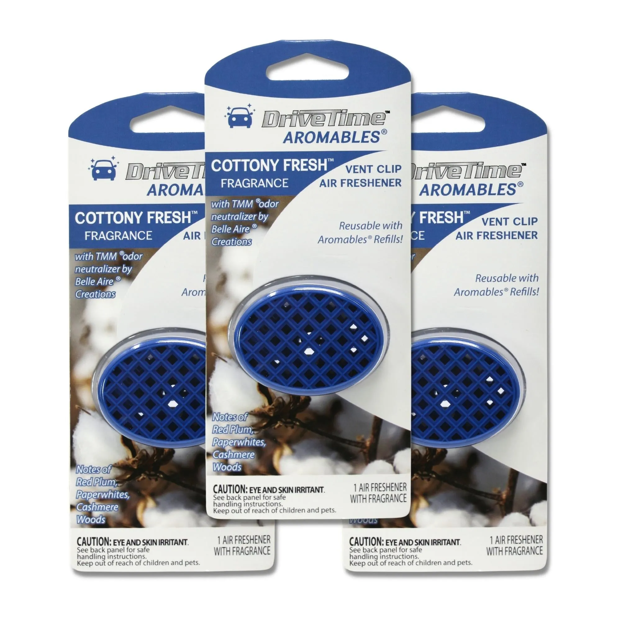 Aromables® Vent Clip Car Air Freshener - (3-Pack Bundle Options)