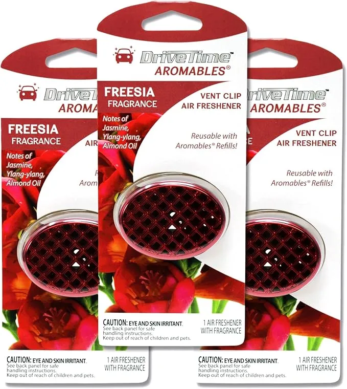 Aromables® Vent Clip Car Air Freshener - (3-Pack Bundle Options)