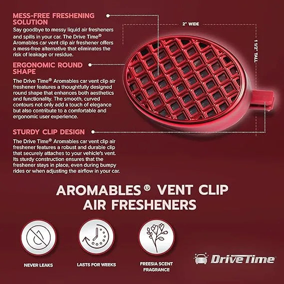Aromables® Vent Clip Car Air Freshener