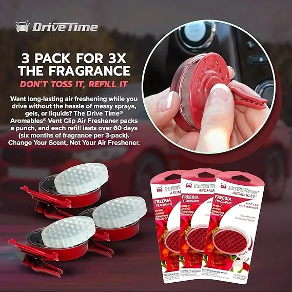 Aromables® Vent Clip Car Air Freshener