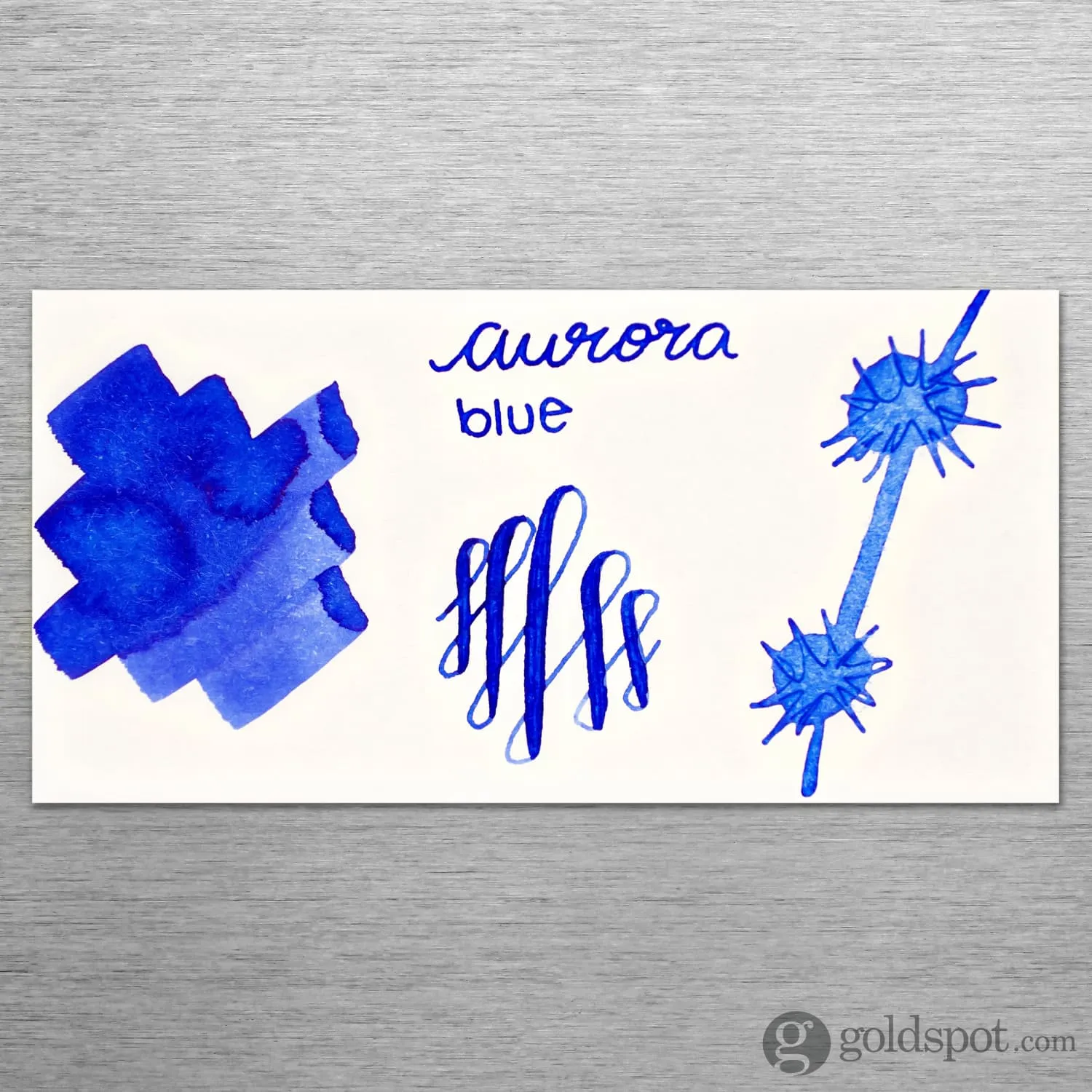 Aurora Bottled Ink in Blue - 45 mL