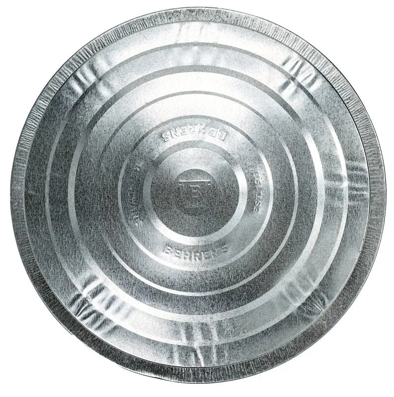 Behrens 38113 Trash Can Lid, Galvanized Steel, Silver, For: 31 gal Cans :EA: QUANTITY: 6
