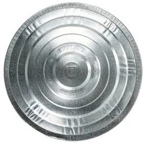 Behrens 38113 Trash Can Lid, Galvanized Steel, Silver, For: 31 gal Cans :EA: QUANTITY: 6