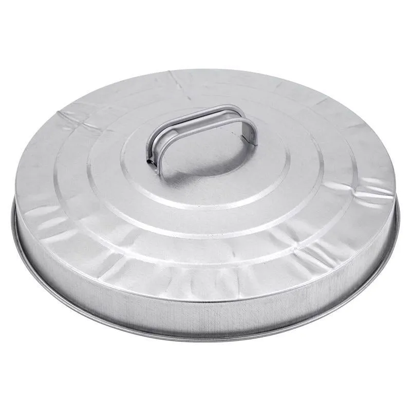 Behrens Gray Locking Lid Metal Pet Food Storage Container For All Pets