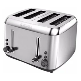 BLACK DECKER 4 Slice Stainless Steel toaster - Refurbished with Full Manufacturer Warranty -  TR6490SKT