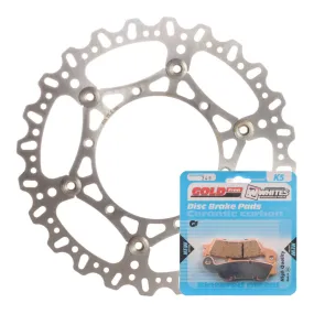 BRAKE DISC & PAD FRONT KIT - YAM YZ125 17-20