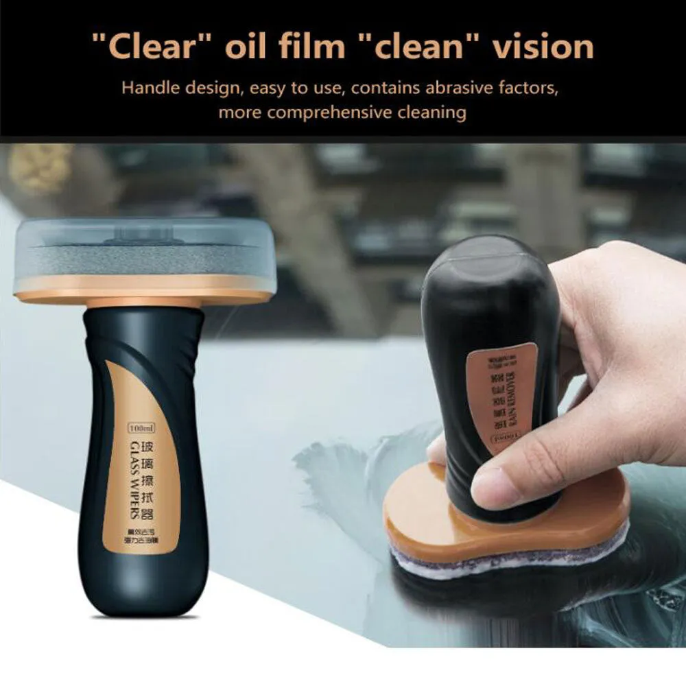Car Glass Oil Film Remover Cleaner Car Cleaning Wash Windshield