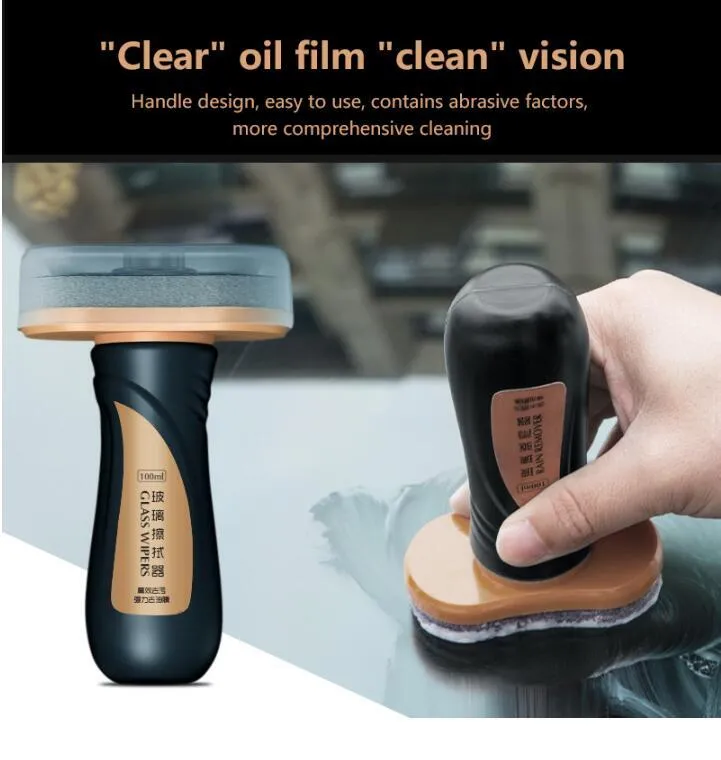 Car Glass Oil Film Remover Cleaner Car Cleaning Wash Windshield