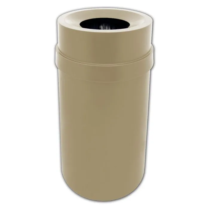 CARRARA Funnel Top Trash Can