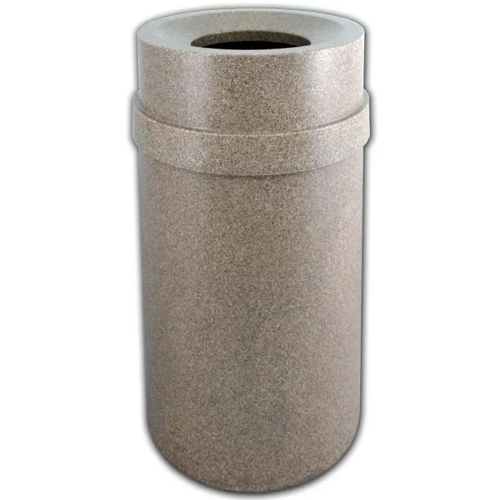 CARRARA Funnel Top Trash Can
