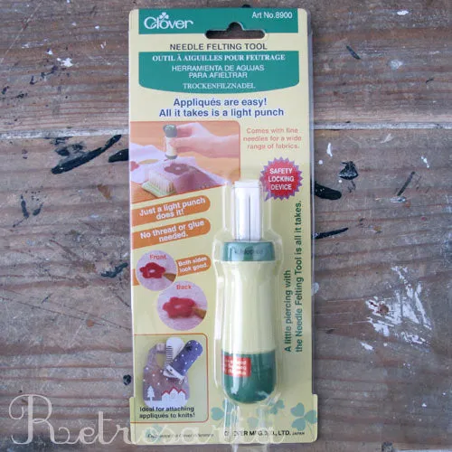 Clover Needle felting tool