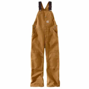 CM8620 - Carhartt Kid's Loose Fit Duck Insulated Bib Overall