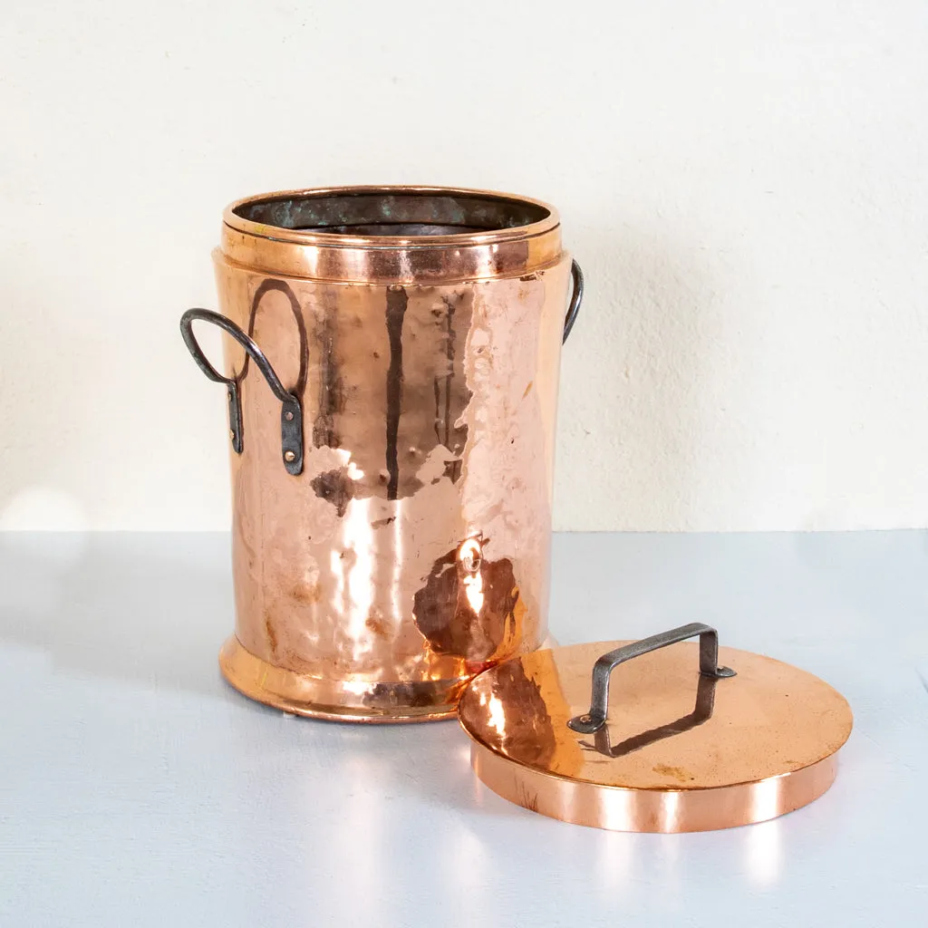 Copper Ash Can