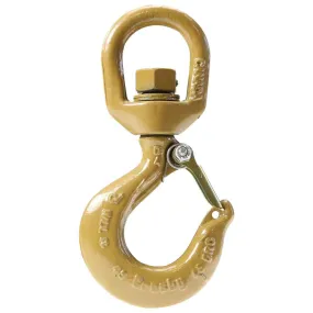 Crosby®  L-322AN 1 Ton Alloy Swivel Eye Hook w/Latch - 1048807