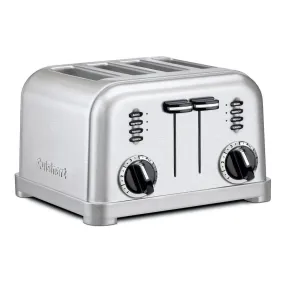 CUISINART 4-Slice Classic Metal Toaster - Refurbished with Cuisinart Warranty - CPT-180