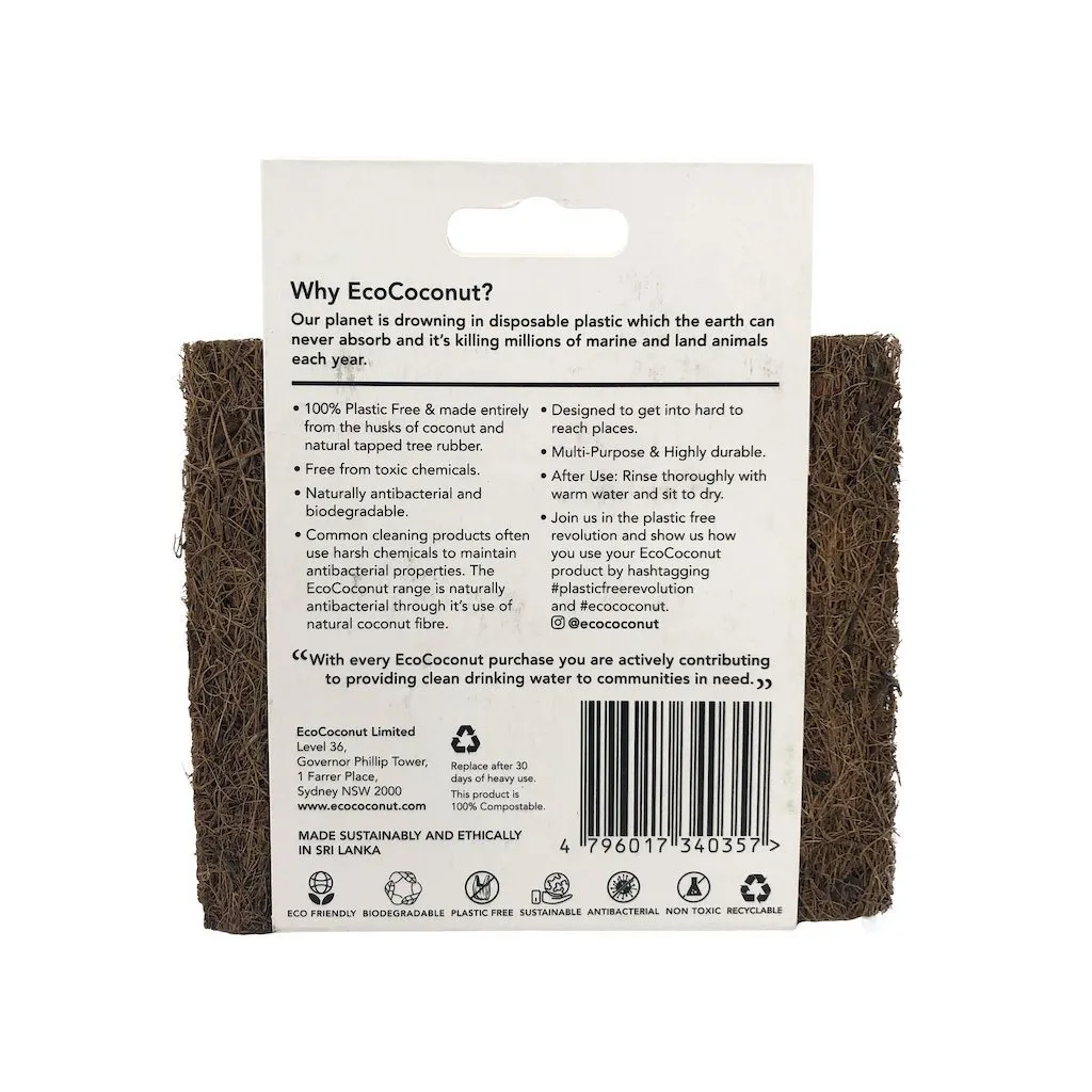 EcoCoconut - Scourer Scrub Pads