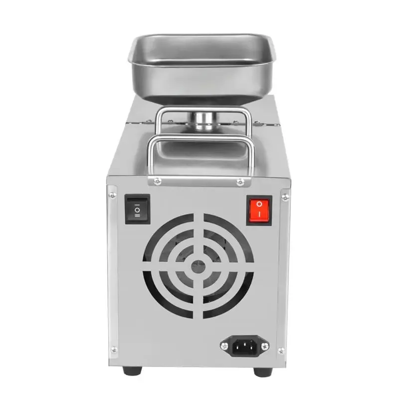 Electric Oil Press Machine – Stainless Steel Oil Extractor for Home Use, Cold/Hot Press, Easy to Operate, High Efficiency for Seeds, Nuts, and Grains - 610W Home Use
