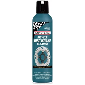 Finish Line Bicycle / Motorcycle Disc Brake Cleaner - 295ml Acetone Free Aerosol