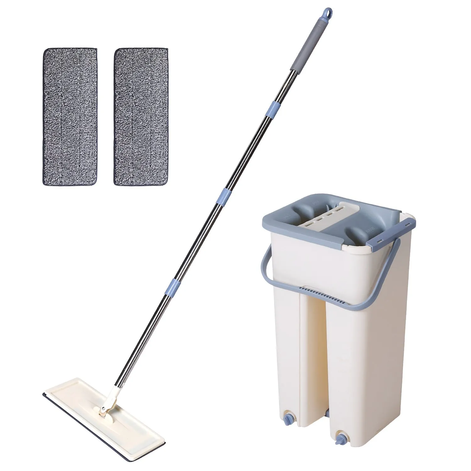 Flat Floor Mop Bucket Set