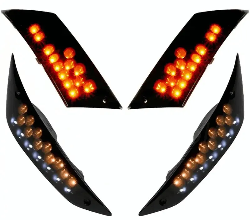 FP Parts Indicators Smoked Led | Piaggio ZIP 2000/SP 50/125/150cc 2/4T