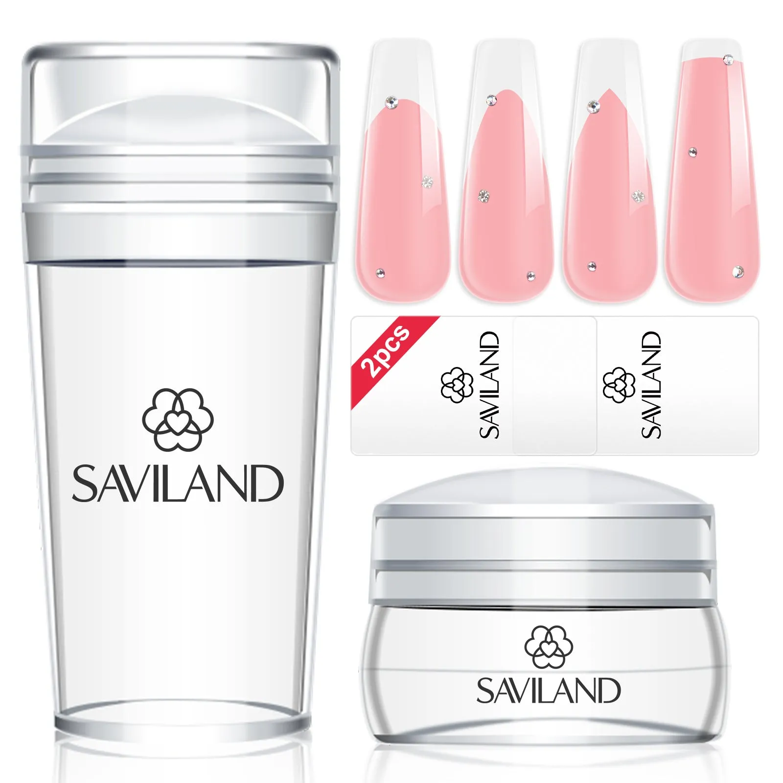 French Tip Nail Stamper Kit