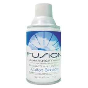 Fusion Metered Aerosols, Cotton Blossom, 6.25 Oz Aerosol Spray, 12/carton