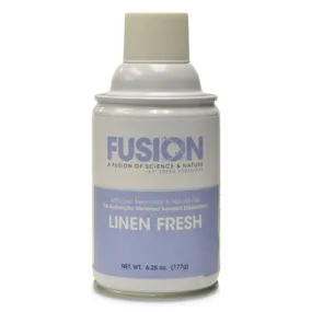 Fusion Metered Aerosols, Linen Fresh, 6.25 Oz, 12/carton