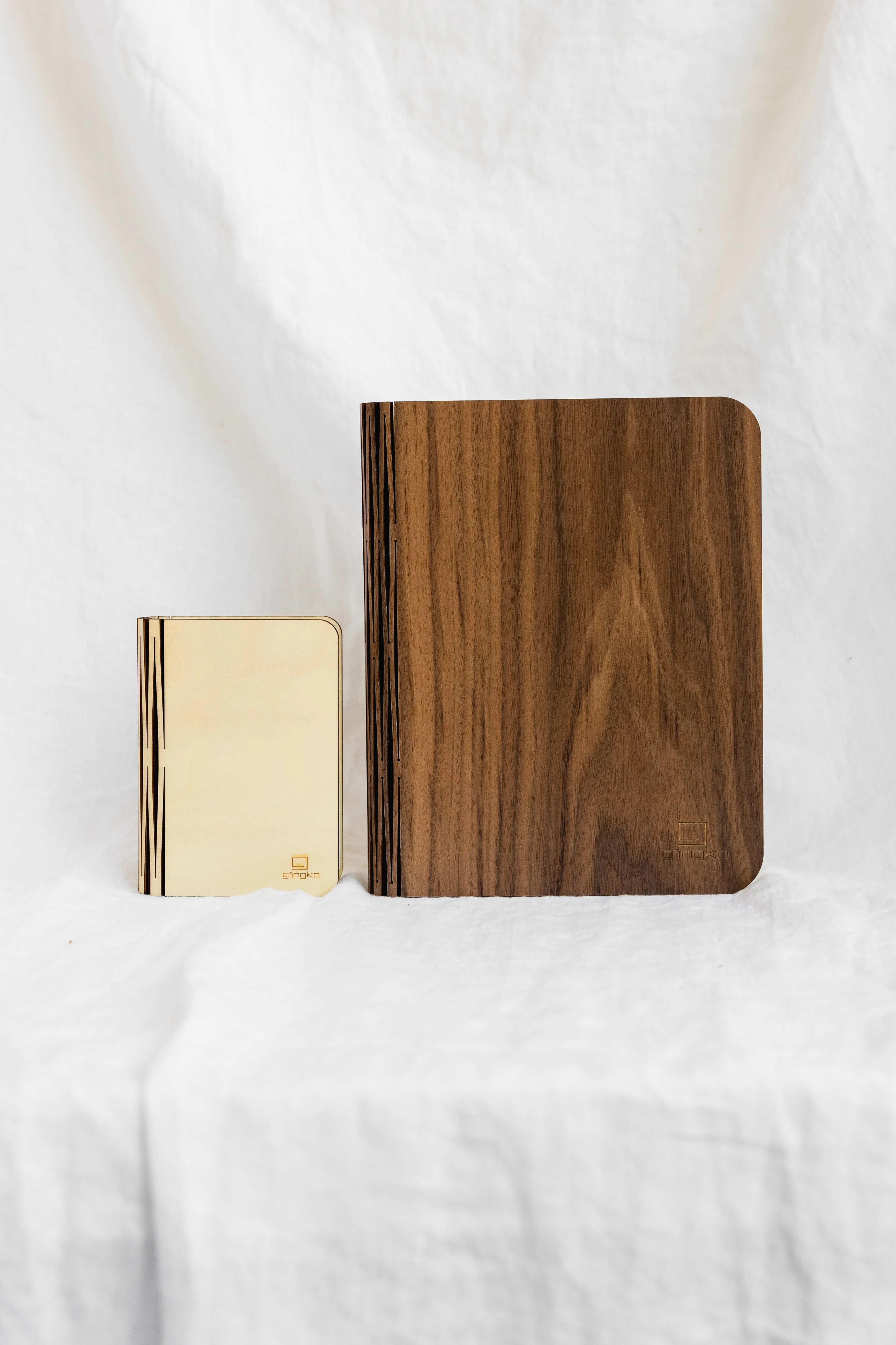 Gingko Natural Wood Mini Book Light