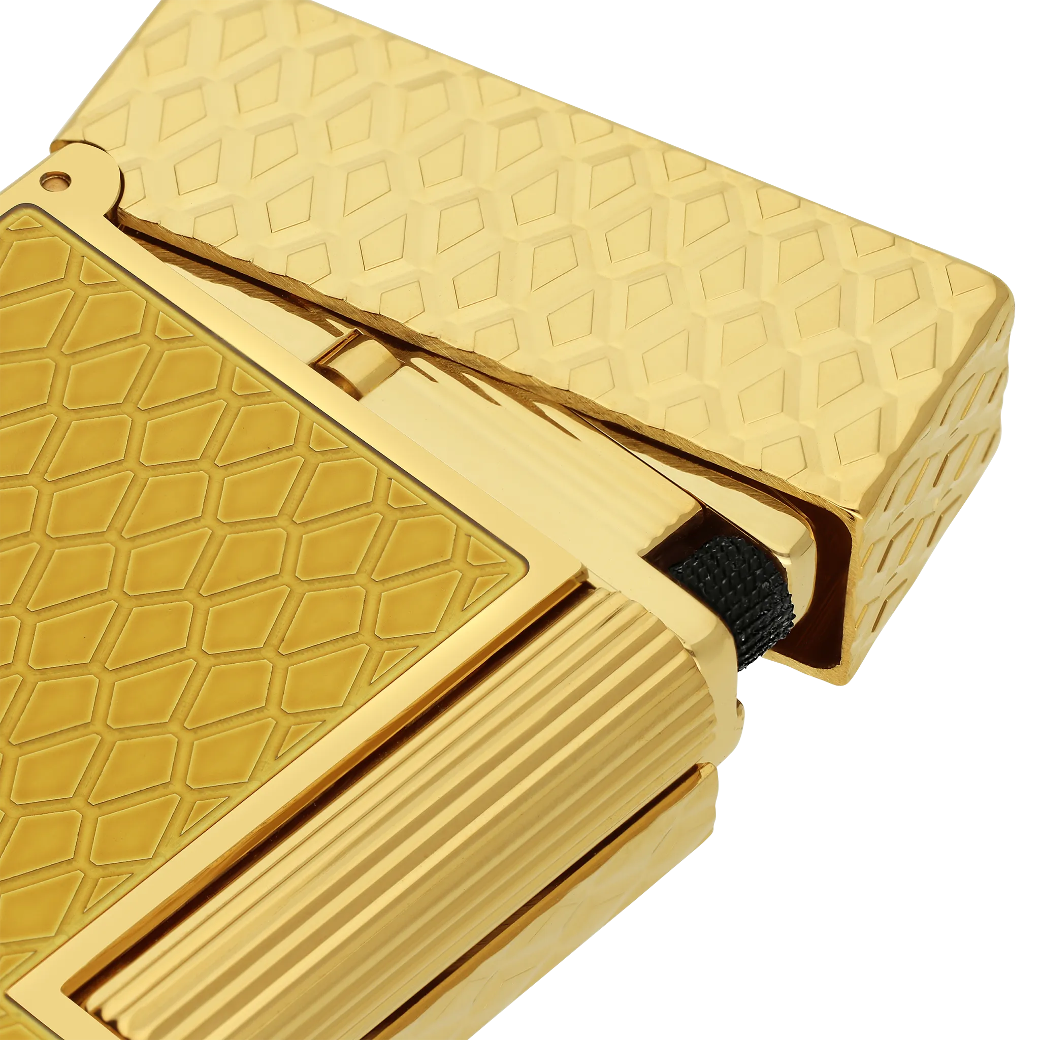 Guilloche under lacquer lighter