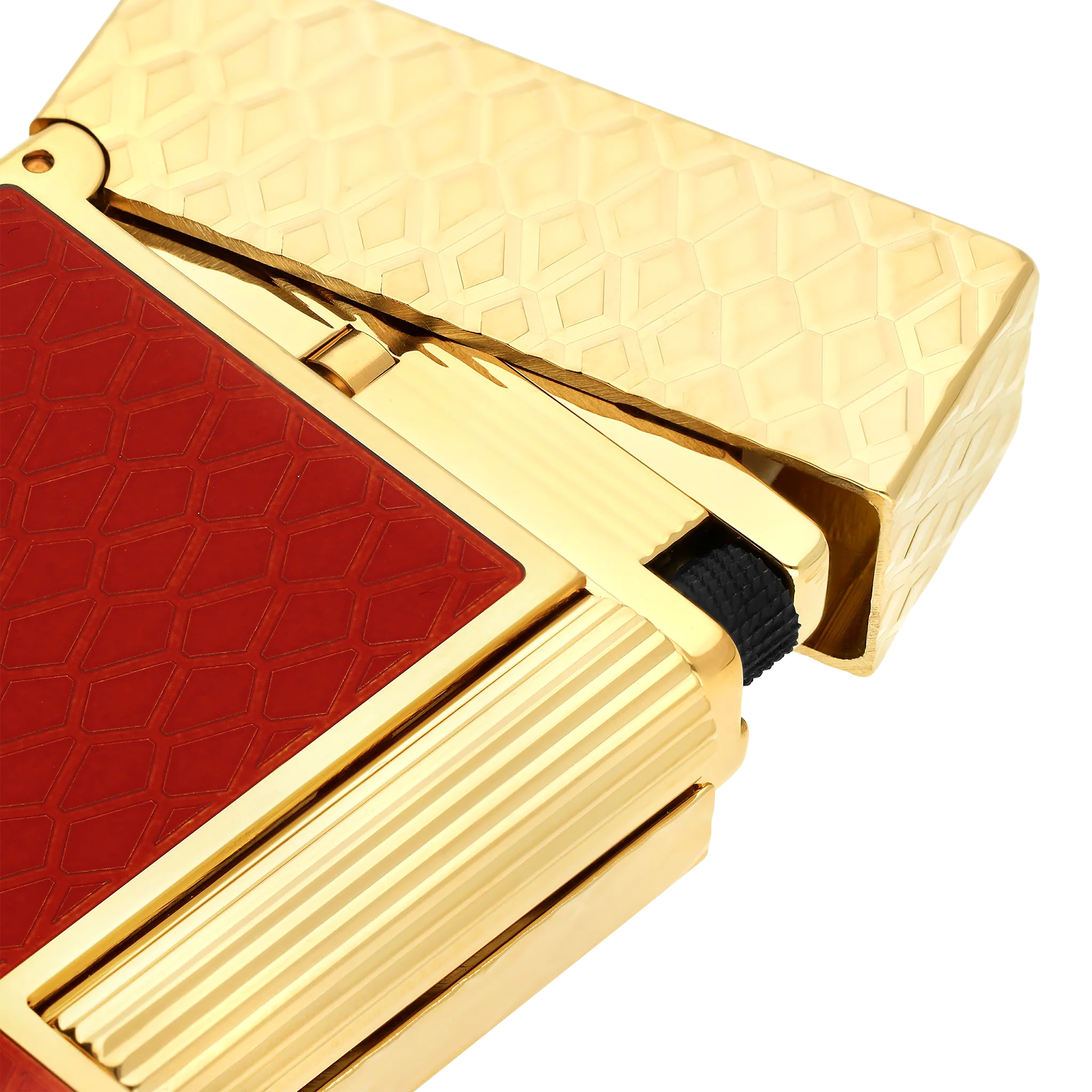 Guilloche under lacquer lighter