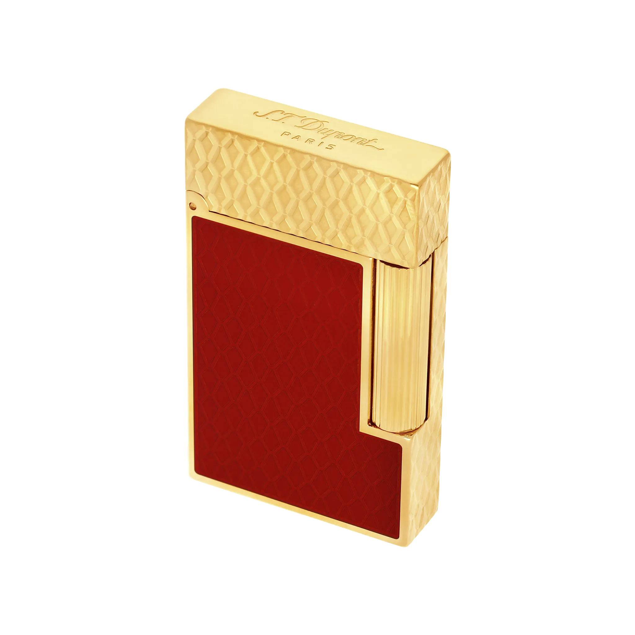 Guilloche under lacquer lighter