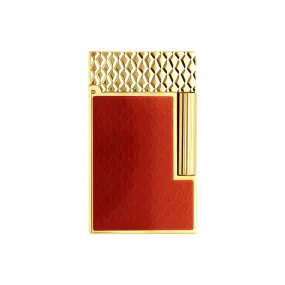 Guilloche under lacquer lighter