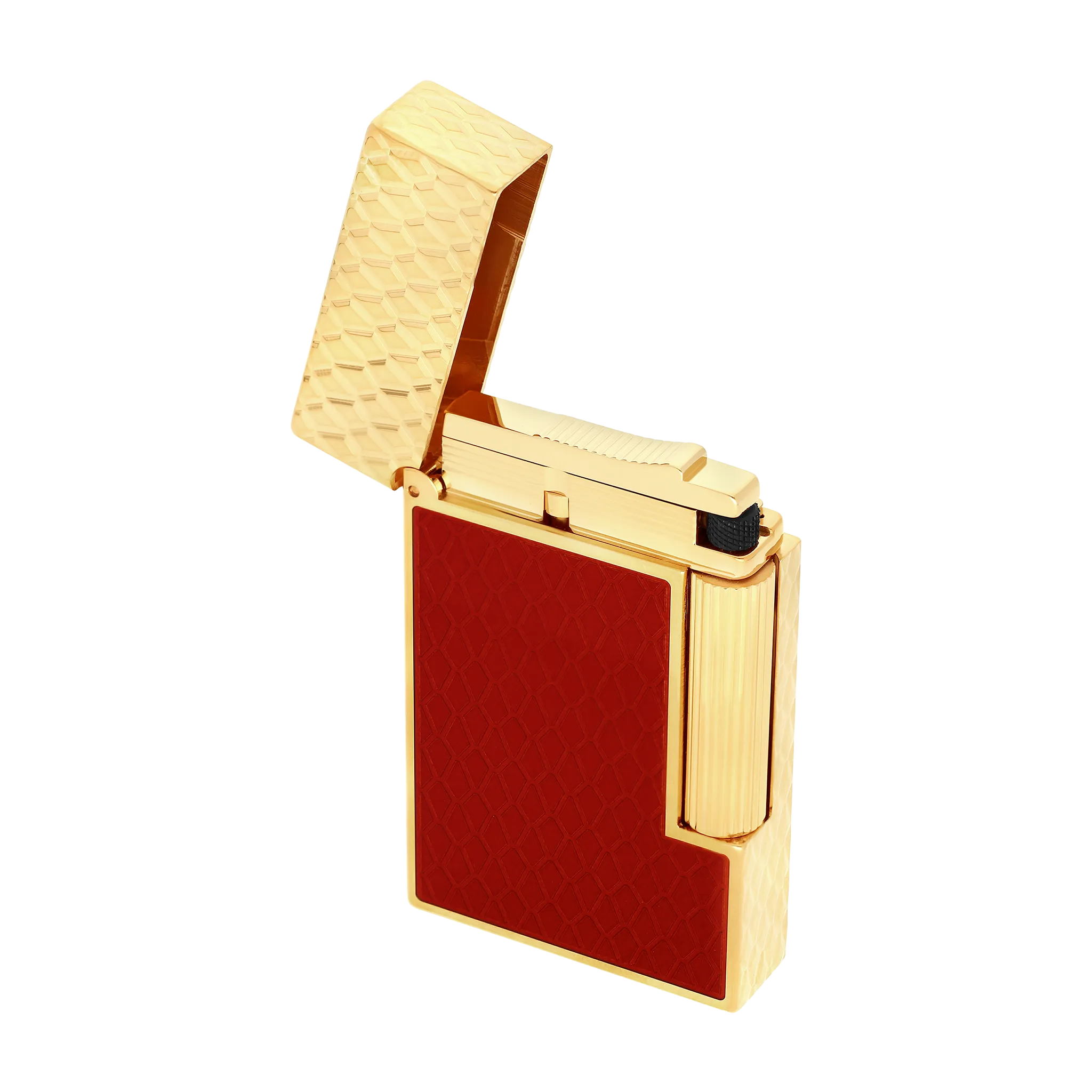 Guilloche under lacquer lighter