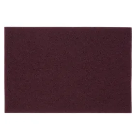 Hand Pad - Norton Bear-Tex 747 Maroon Non-Woven Very Fine Grit 6" x 9" 66261074700