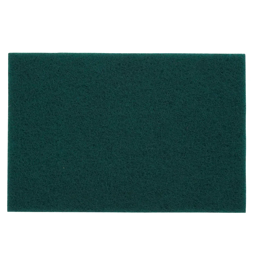 Hand Pad - Norton Bear-Tex 796 Green Non-Woven Very Fine Grit 6" x 9" 66261079600