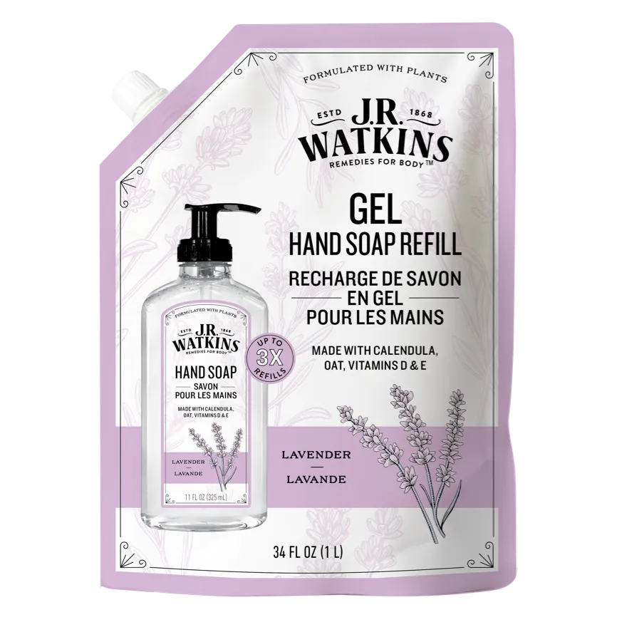 Hand Soap Gel Lavender 34floz Refill