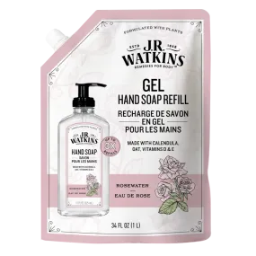 Hand Soap Gel Rosewater 34floz Refill