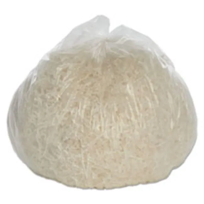 HEAVY-DUTY TRASH CAN LINER, 33 X 37, CLEAR, 125ct-BOX (5 boxes per pack)